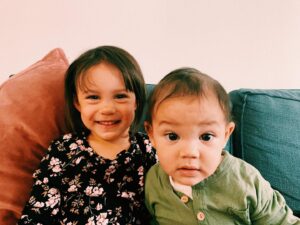 Madison Cheeatow Instagram - You have no idea what I went through to achieve this photo.  Apparently it’s physically impossible for both of them to smile for the same shot.