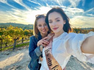 Madison Davenport Instagram - Thank you so much for all the birthday wishes!! I spent a few days up in Paso Robles doing a Sparkling wine tour at some of the most beautiful vineyards. Thank you to my momma for being the best partner in crime(who keeps me out of trouble) EVER! Thank you to all the lovely people I met, for making this a very special celebration of another turn around the sun!#dreamland #birthday #adventures