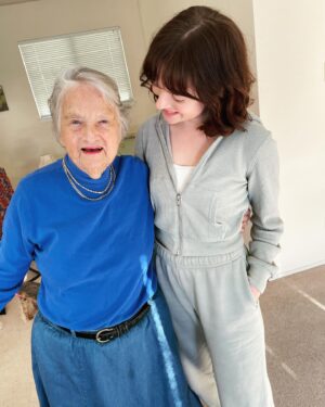 Madison Davenport Instagram - #womancrushwednesday goes out to my 98 year old ✨Great✨ aunt Jean.

She was a chorus girl in traveling commercials during the 40s. She was an incredible singer, dancer and the original boss ass bitch(her own words). She bucked the social norms of her time and truly lived as an independent woman going after her dreams and not letting society box her into the role of “perfect woman”. She’s told me many stories of her adventures in Japan and the experience of being able to buy her mother a house at 35years old. 
She met her husband Bill when she was 40 years old and they built the house that she still lives in to this day 40 years ago.
When I asked her if she had any advice for us youngins, she said,”Stop giving a rats ass what other people think or expect of you. People will always have opinions about what you should be doing… but they’re dead and gone and I have no regrets. Live the life that makes you happy and enjoy every second. Life is long… but boy does it feel like a blink of your eyes.”
She has no regrets and only wishes that she could’ve danced with Bill cheek to cheek for the first time over and over again. 
#queen #goddess #multigenerational 

What’s the best peace of wisdom you’ve received?