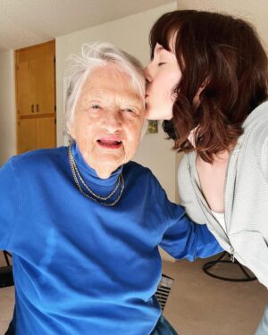 Madison Davenport Instagram - #womancrushwednesday goes out to my 98 year old ✨Great✨ aunt Jean.

She was a chorus girl in traveling commercials during the 40s. She was an incredible singer, dancer and the original boss ass bitch(her own words). She bucked the social norms of her time and truly lived as an independent woman going after her dreams and not letting society box her into the role of “perfect woman”. She’s told me many stories of her adventures in Japan and the experience of being able to buy her mother a house at 35years old. 
She met her husband Bill when she was 40 years old and they built the house that she still lives in to this day 40 years ago.
When I asked her if she had any advice for us youngins, she said,”Stop giving a rats ass what other people think or expect of you. People will always have opinions about what you should be doing… but they’re dead and gone and I have no regrets. Live the life that makes you happy and enjoy every second. Life is long… but boy does it feel like a blink of your eyes.”
She has no regrets and only wishes that she could’ve danced with Bill cheek to cheek for the first time over and over again. 
#queen #goddess #multigenerational 

What’s the best peace of wisdom you’ve received?