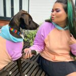 Madison De La Garza Instagram - Twins 💙 @sparkpawsofficial