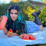 Madison De La Garza Instagram - taking a hydration break with #mannahydration 💖 @mannahydration #ad