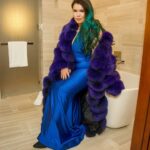 Madison De La Garza Instagram - More from this weekend coming soon 🖤 . Photos by @tvshotya Coat @danielsleather Hair @drybar @fernandovalenciablowbarmant Facial @selfcarewithsilvia PR @knproductionsmg @iamkimberlynoel Dress @jessicaangelcollection