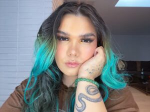 Madison De La Garza Instagram - Yes, the piercings are fake 😇