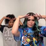 Madison De La Garza Instagram - Love creating with my big sis @cali.aka.sarah ❤️🖤