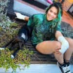 Madison De La Garza Instagram - just a girl and her dog