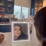 Madison De La Garza Instagram - My every day makeup routine is here! I’m so excited to show y’all my signature look using the Riki Skinny by @rikilovesriki . Now that I’m in my new place, I love having a mirror I can take back and forth to wherever I’m working. The Skinny has all of the same features as the Tall I used in my last video, and of course, it’s super cute! Hope y’all enjoy 🥰❤️ #ad