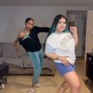 Madison De La Garza Instagram - My forever dance partner @cali.aka.sarah 💙💙