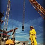 Madison McKinley Instagram - 🇭🇷 Moving Crane Yellow 🏗️