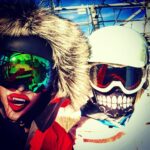 Madison McKinley Instagram - Quincy and Aunty ski day ... be AFraiD .. Very AfraiD