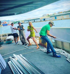 Madison McKinley Instagram - COMING SOON!..Dingy #1. “Argo”  @icyachts dm me for charter info 😉