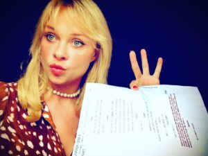 Madison McKinley Instagram - Oh I’m just here, making faces and a little fun of myself as I attempt “Self Tape - #3 “. Hope everyone is having a lovely Thursday, 😉 .....if you are, or u are not, I hope you remember how important it is to be able to take a step back and laugh sometimes 💕