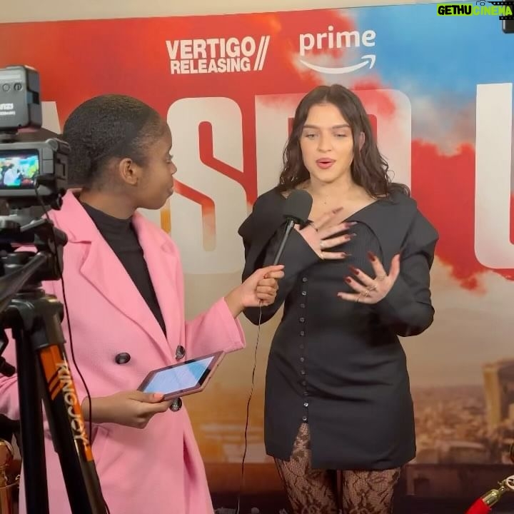 Mae Muller Instagram - GASSED UP OUT NOW!!! my first film 🥹 i honestly would not have changed a thing, i got to work with the most amazing team, i just feel so so lucky. the beginning of something new and exciting <3 love you all <3 in cinemas now!!! thank you #GeorgeAmponsah @steviegambles @taz_skylar @hesterruoff @stefandbart @barturuspoli @wardtrowman @vertigoreleasing @amazonprime and to every single person involved on this amazing shoot. ❤️