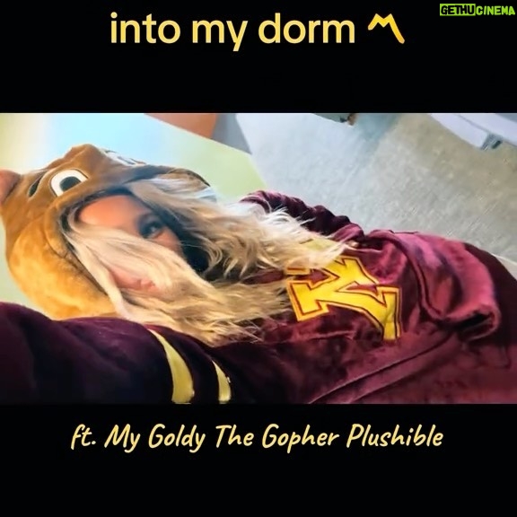 Maesi Caes Instagram - #1 back to school college essential ✅️ @plushiblegifts my goldy the gopher snugible was at the 🔝 of my college “must-have” list and was the perfect addition to my wardrobe for when I moved to Minnesota for college! 〽️🥶 you’ll catch me living in this ALL the time ~ on my way to dance practice, movie night with my friends, studying in the library, out and about around campus and just lounging in my room! USE MY CODE to get 10% off your Goldy the Gopher Snugible purchase NOW!! ⤵️ code: Maesi10 • • • #plushible #snugible #skiumah #gogophers #rowtheboat #gopherfan #gameday #goldengophers #umdt #backtoschool #gopherfamily #collegeessential #moveinday #uofminnesota #collegedorm #minnesotagophers #umn #universityofminnesota