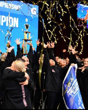 Maesi Caes Instagram - we’re feeling 22 〽️

never in my life have i experienced anything like this program. this family means absolutely everything to me and i’m so grateful to be led by the best coaches and surrounded by so much love. i can’t even put into words how special this entire journey has been 🤍 

we did it @uofmdanceteam !!
#nattychamps #onelove #pridex4