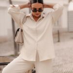 Mafalda Castro Instagram - All white in @parfois