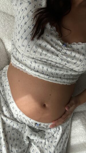 Mafalda Castro Instagram - Baby bump update do dia ✨
Oficialmente no terceiro trimestre