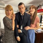 Magdalena Lamparska Instagram - Ulubione Trio @mateuszdamiecki @walesiaklabedzka 🚀 W poniedziałek widzimy się w Chorzowie, a dziś dziękujemy warszawskiej publiczności 🎈 #teatr #sztuka #impro