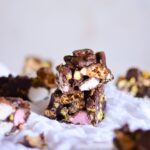 Maggie Beer Instagram - This time of year is a time to indulge one's sweet tooth, and the delightful array of textures and flavours found in Maggie's Rocky Road makes it the perfect treat of the season. Find our new Rocky Road recipe in the Make It a Maggie Easter eCookbook; simply join the Food Club via the link in our bio to receive your free copy (if you're already a member, find your free eCookbook in the My Accounts section on the Maggie Beer online store). #makeitamaggieeaster #rockyroad