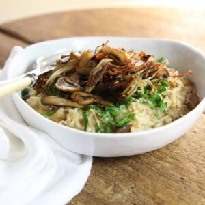 Maggie Beer Instagram - As the weather begins to cool, we cast our eyes over to dishes that are more hearty and warming. This recipe for Mushroom Risotto is a great dish for mushroom lovers, featuring oyster mushrooms, enoki mushrooms, and portobello mushrooms.

View this recipe via the link in our bio.

#makeitamaggiemoment #risotto