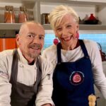 Maggie Beer Instagram - On this day in 2006, the first ever episode of The Cook and the Chef aired on ABC, creating a famous partnership between Maggie and Simon Bryant that would embody and celebrate the joy of cooking. It is a friendship that continues to this day, with Simon being an amazing supporter of Maggie's efforts with The Maggie Beer Foundation. We hope that this anniversary sparks wonderful memories of your own culinary journey, that we have been honoured to be a part of. #thecookandthechef #happyanniversary
