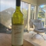 Maggie Beer Instagram - "Colin brought up from the home cellar a lone bottle of Semillon 1999 found hidden in the corner. Can you believe it was still beautiful, drinking the rich, golden hues of an old wine and peach aromatics, still alive in the glass. Given that this vintage is our 50th year as grape growers and from our small wine label, it was a lovely memory of earlier times. We’re half tempted to go back to that simpler label design by our friend, Rod Schubert, a local artist of note. All in all a beautiful trip down memory lane; the painting of grapes by Robert Hannaford on the veranda just seemed to top it all off." - Maggie Beer