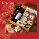 Maggie Beer Instagram - The iconic duo is back. Designed for a festive celebration and just in time for Lunar New Year, the Maggie Beer Penfolds collection is available once again on our online store. Lift the lid on delicious Australian food and wine with hampers like The Best Of Sweet Savoury, which contains an array of goodies from Cocoa-Dusted Roasted Peanuts & Almonds to Quince Paste, Kangaroo Island Olives and more, plus a bottle of Penfolds Bin 128. Shop this hamper today via the link in our bio.