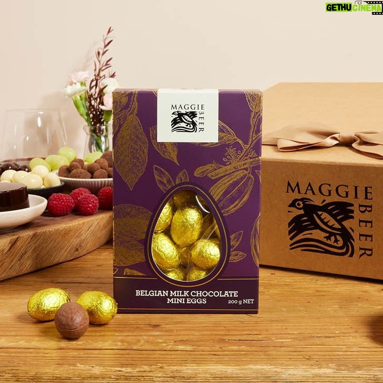 Maggie Beer Instagram - If you're on the hunt for some Easter goodies to delight your loved ones this Easter, explore Maggie Beer's decadent selection of caramels, chocolates and treats, including limited edition Belgian Milk Chocolate Mini Easter Eggs. Hop to it and shop this moreish collection today via the link in our bio. #makeitamaggieeaster #chocolate