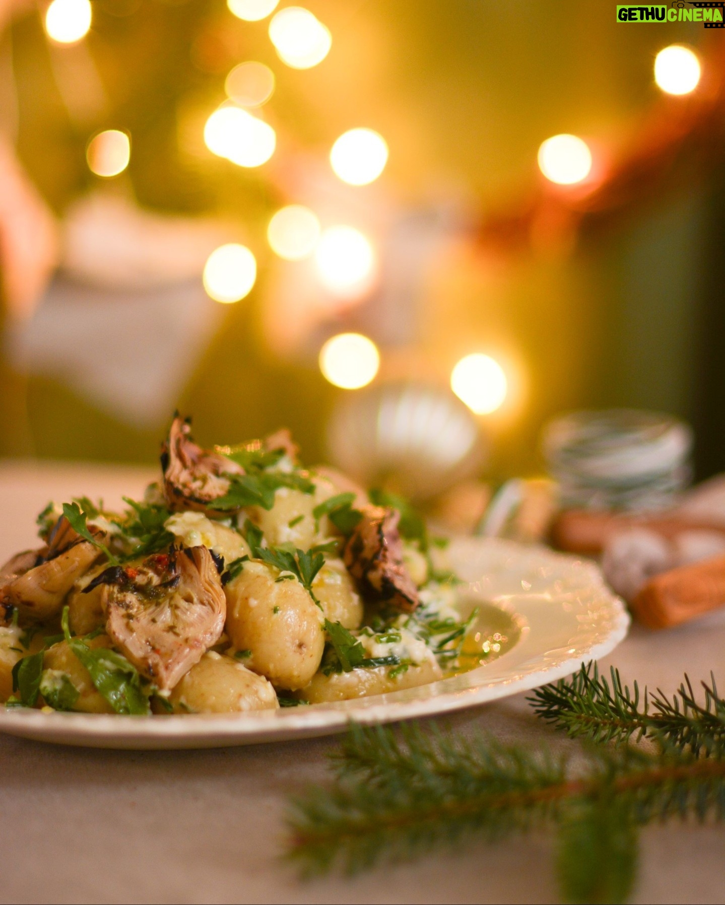 Maggie Beer Instagram - Looking to rejuvenate your potato salad for your Christmas feast? Try our new recipe for a Classic Potato & Grilled Artichoke Salad; featuring a delicious Verjuice Mayonnaise. To view this recipe, simply join our Food Club via the link in our bio to receive your free copy of the Make It A Maggie Christmas eCookbook (if you're already a member, we've emailed you your free copy!).