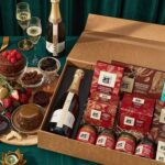 Maggie Beer Instagram - Watch as your loved one's eyes glitter with joy as they open the lid on Maggie Beer's Yuletide Cheer Hamper with Chandon. Featuring: - Chandon Brut NV 750mL - Macadamia Shortbread in a decorative tin - Dark Chocolate Belgian Wafers - Barossa Liqueur Caramel - And much, much more Shop this hamper today via the link in our bio for $169, down from $199.