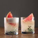 Maggie Beer Instagram - A New Year's Eve celebration means popping the bubbly, but it doesn't have to be alcoholic. If you are partial to a non-alcoholic tipple, you may enjoy these two festive mocktails: Sparkling Chardonnay Mocktail with Ruby Grapefruit (pictured). Sparkling Chardonnay, Orange Blossom & Pear Mocktail (pictured). Or, for fans of artisanal gin, try our recipe for a Sparkling Ruby Cabernet Gin Fizz (pictured). To see these three recipes, visit the link in our bio!