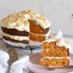 Maggie Beer Instagram - This delicately spiced and beautifully moist carrot cake will be the crowning glory of your table. Download the Make It a Maggie Easter eCookbook today to try this flavourful new recipe that's sure to become the next family favourite. Sign up to the Maggie Beer Food Club via the link in our bio to receive your free eCookbook (if you're already a member, you can access this free eCookbook under the My Account section of the Maggie Beer online store). #makeitamaggieeaster #carrotcake