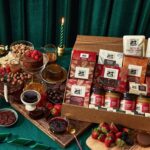 Maggie Beer Instagram - || Up to 20% Off Christmas Hampers || Delight a loved one with the decadent indulgence that is Maggie Beer's Deck The Halls Hamper. With 22 festive delights included such as Christmas Cake, Brandy Butter Sauce, a Laguiole cheese knife and an acacia wood cheese board, it is the ultimate gift for a foodie. Shop this hamper today via the link in our bio and join the Maggie Beer Food Club to receive free shipping on orders over $80. *T&C's apply