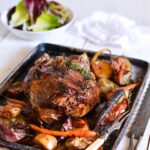 Maggie Beer Instagram - Fruit Paste can be used in such a delicious array of recipes, just like this recipe for our Oven Roasted Leg of Lamb with Garlic, Rosemary & Quince Glaze. Become a Maggie Beer Food Club member via the link in our bio to get access to this recipe as part of our Make It a Maggie Easter eCookbook. If you're already a Food Club member, find this eCookbook today under the My Account section at the Maggie Beer online store. #Makeitamaggieeaster