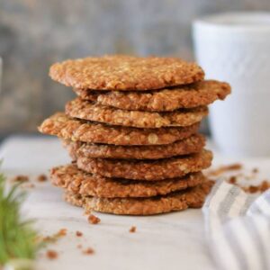 Maggie Beer Instagram - With ANZAC day just one week away, now is the perfect time to bake a batch of scrumptious ANZAC Biscuits for family and friends to enjoy.

But, a question for you...do you prefer your ANZAC Biscuits chewy or crunchy? 

View our recipe for ANZAC Biscuits via the link in our bio, and let us know what you think.

#makeitamaggiemoment #anzacbiscuits