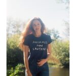 Maggie Geha Instagram – #AnimalsNeedLawyers and when you shop @advancinglawforanimals fundraiser tees you help provide impact litigation for animals! I’m wearing the navy crop and it is super soft and cute and fits really well! Link in bio or go to advancinglawforanimals.org/shop 
🎞: @jared.clements