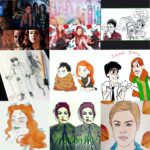 Maggie Geha Instagram - Art appreciation post! 🎨🖌😍✏️💻 🖍 I usually only post 9 at a time but I wanted to catch up a little so swipe 👉🏻👉🏻👉🏻 ! I cannot thank you enough for including me in your art - it means so much to me. 🙏🏻 Dm or comment letting me know which artwork is yours if you’d like a tag! You are all amazing & I love you! ❤️
