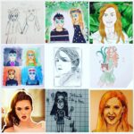 Maggie Geha Instagram - Art appreciation post! 🎨🖌😍✏️💻 🖍 I usually only post 9 at a time but I wanted to catch up a little so swipe 👉🏻👉🏻👉🏻 ! I cannot thank you enough for including me in your art - it means so much to me. 🙏🏻 Dm or comment letting me know which artwork is yours if you’d like a tag! You are all amazing & I love you! ❤️