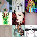 Maggie Geha Instagram - Art appreciation post! 🎨🖌😍✏️💻 🖍 I usually only post 9 at a time but I wanted to catch up a little so swipe 👉🏻👉🏻👉🏻 ! I cannot thank you enough for including me in your art - it means so much to me. 🙏🏻 Dm or comment letting me know which artwork is yours if you’d like a tag! You are all amazing & I love you! ❤️