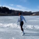 Maggie Geha Instagram - ☀️⛸⛸ #ilovermont