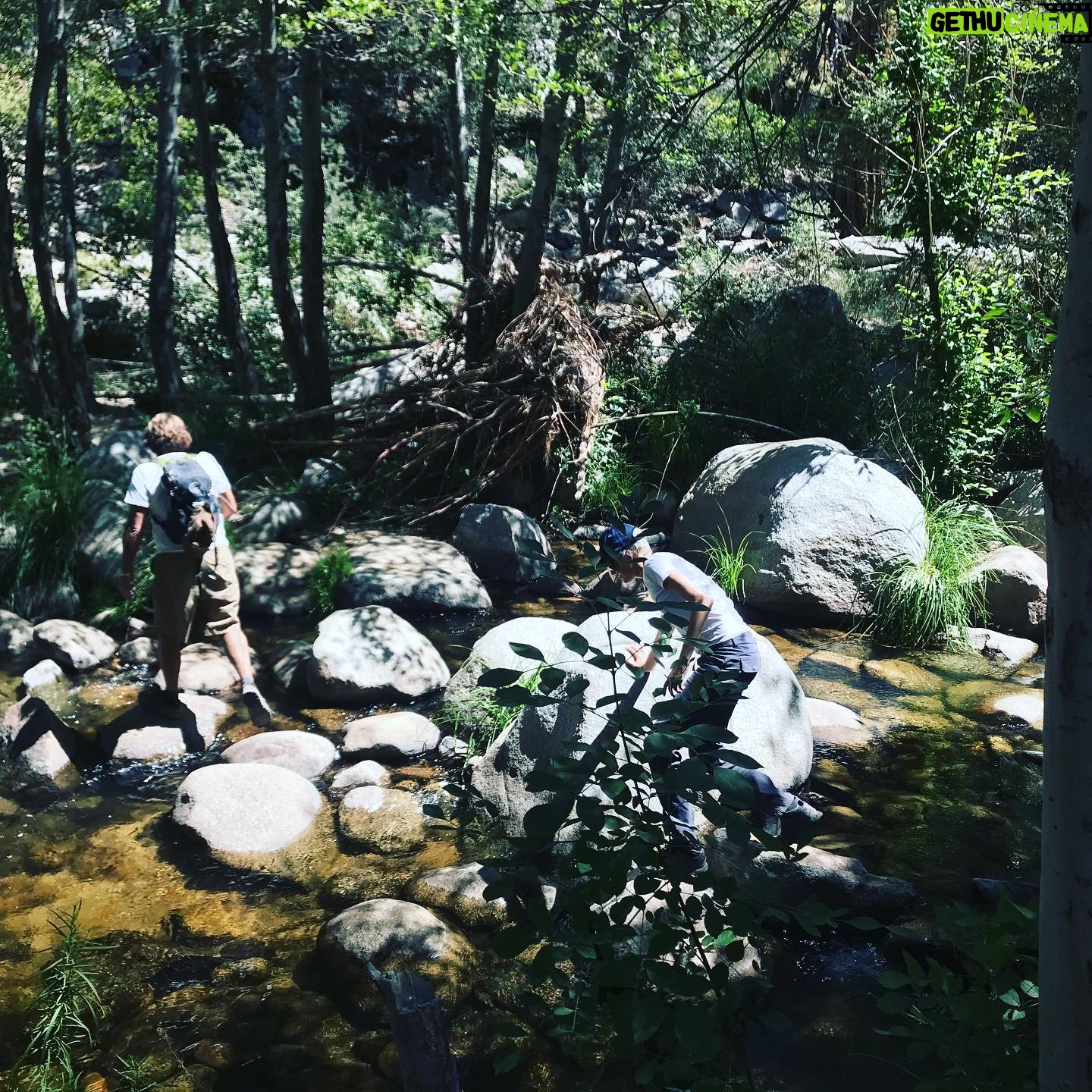 Maggie Grace Instagram - Hikes with my dad and brother 🌲❤️ This is truly the Good Stuff in life. #leavenotrace #hikingbuddies #lucky