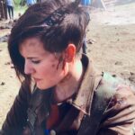 Maggie Grace Instagram – Oh they’re ALL great hair days around here . 🔪🥊#drip #nobodylikesadroopykitchen #tight