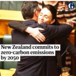 Maggie Grace Instagram – 🌻Finally some good news this week, yet again from small but mighty NZ! Way to go!! This is how to respond to our shared, incredibly urgent situation – spelled out so clearly again this week by the #biosciencejournal Climate Emergency declaration— signed by more than 11000 scientists from 153 countries!— and seeing it sure brightened my day (especially on the heels of the reckless withdrawal of the US from the Paris agreement 😔)
📷: AP/Nick Perry #climatejustice #parisagreement #thisisnotadrill #nzleadership #climateemergency