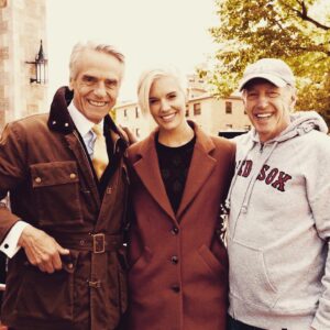 Maggie Grace Instagram - 🤍Thank you for hosting our little movie so beautifully, Boston! Looking back at photos it’s lovely to remember this fun-loving crew and a time when travel was a thing, and social distancing was not!  @diane_keaton @diego @kingbach  @filmerdugan #jeremyirons #bts #loveweddingsandotherdisasters @saban_films #streamingnow