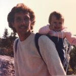 Maggie Grace Instagram – Dad passing down his deep love of nature, me laughing at his 80s ‘stache already!  #happyfathersday #startemyoung #theluckiest