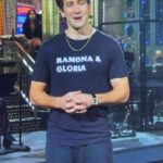 Maggie Gyllenhaal Instagram - Always shouting out my babies. Sending big love to you, little brother @jakegyllenhaal #TheBride 2025 @nbcsnl