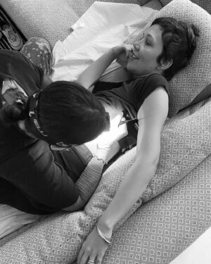 Maggie Gyllenhaal Instagram - First tattoo…….