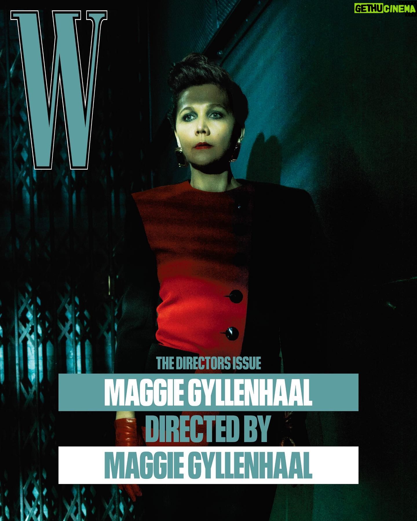Maggie Gyllenhaal Instagram - “VIOLENT FEMMES” directed by me x @wmag Photography: @willyvanderperre Styling: @saramoonves Written by: @chloemalle Hair: @sergenormant Makeup: @francelledaly Nails: @erihandanail Set Design: @wetdisgrace Production: @onethirtyeightproductions