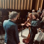 Maggie Gyllenhaal Instagram – @gaardsars @jessicachastain and #michelfranco at the overwhelming ovation for their gorgeous and heartbreaking film #MEMORY An ASTONISHING love story