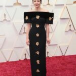 Maggie Gyllenhaal Instagram – THANK YOU to @theacademy for recognizing @thelostdaughterfilm and to @netflixfilm for supporting our film, my screenplay and the brilliant performances of my actresses. What a pleasure to wear this magnificent @schiaparelli dress. A true piece of ART. And to work with my friends and hair and makeup artists @danielmartin and @matthewmonzon and my intrepid stylist @sandraamador.xx and @victordcordero THANK YOU 🖤🍊🖤